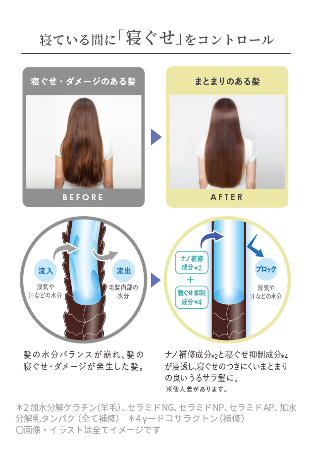 寝ぐせコントロール処方